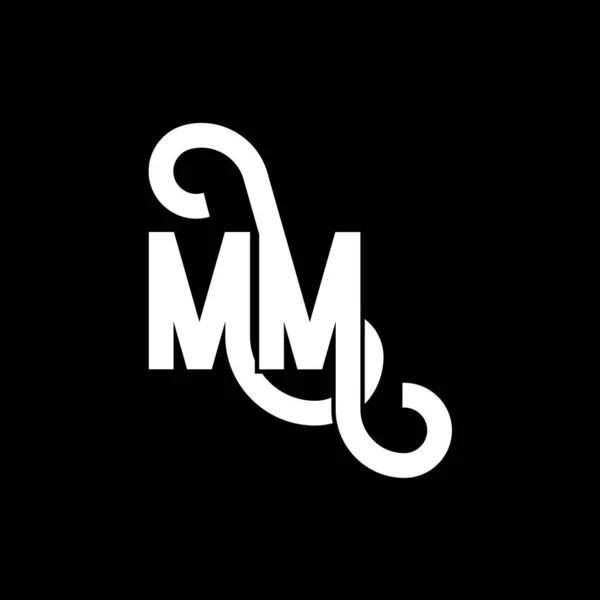 Дизайн Логотипу Letter Початкові Літери Піктограми Логотипу Абстрактна Літера Мінімальний — стоковий вектор