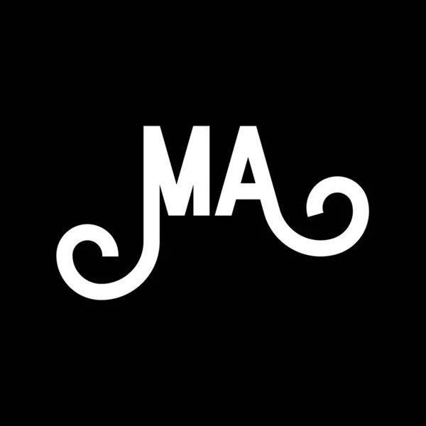 Дизайн Логотипу Letter Початкові Літери Значок Логотипу Абстрактна Літера Мінімальний — стоковий вектор