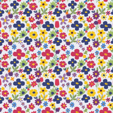 Yapraklı çiçek deseni. Çiçek buketleri çiçek kompozisyonları. Çiçek deseni.