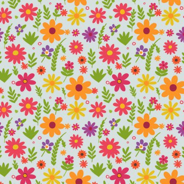 Yapraklı çiçek deseni. Çiçek buketleri çiçek kompozisyonları. Çiçek deseni.