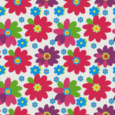 Yapraklı çiçek deseni. Çiçek buketleri çiçek kompozisyonları. Çiçek deseni.