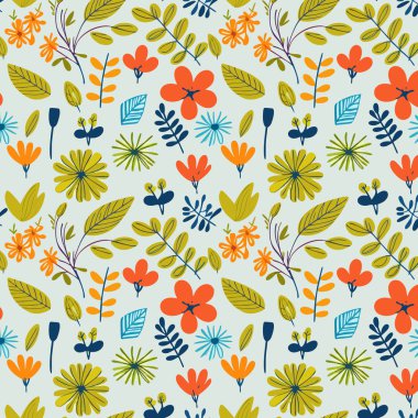 Yapraklı çiçek deseni. Çiçek buketleri çiçek kompozisyonları. Çiçek deseni.