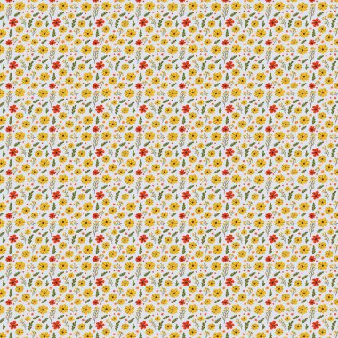 Yapraklı çiçek deseni. Çiçek buketleri çiçek kompozisyonları. Çiçek deseni.