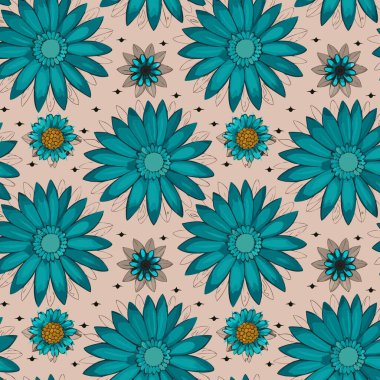 Yapraklı çiçek deseni. Çiçek buketleri çiçek kompozisyonları. Çiçek deseni.