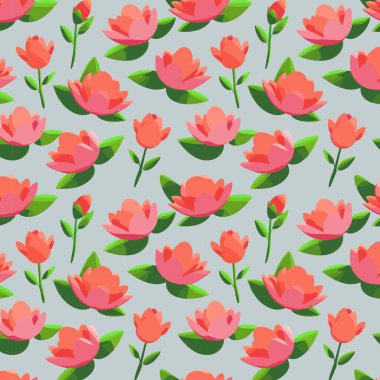 Yapraklı çiçek deseni. Çiçek buketleri çiçek kompozisyonları. Çiçek deseni.