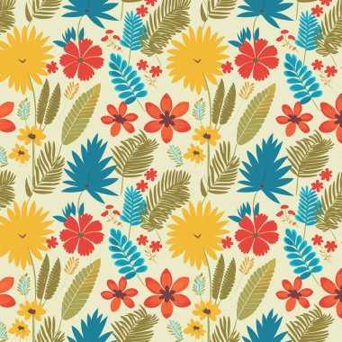 Yapraklı çiçek deseni. Çiçek buketleri çiçek kompozisyonları. Çiçek deseni.