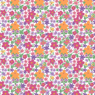 Yapraklı çiçek deseni. Çiçek buketleri çiçek kompozisyonları. Çiçek deseni.