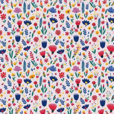 Yapraklı çiçek deseni. Çiçek buketleri çiçek kompozisyonları. Çiçek deseni.