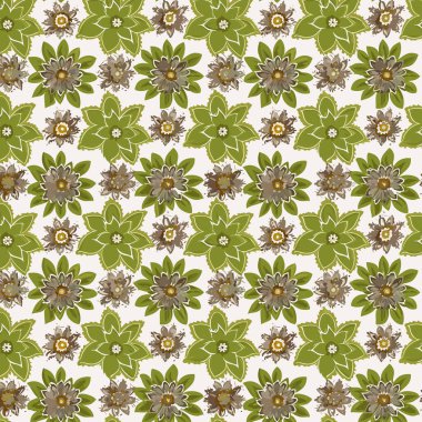 Desen sanat tasarımı. Yapraklı çiçek desenli çiçek buketleri çiçek kompozisyonları. Çiçek deseni