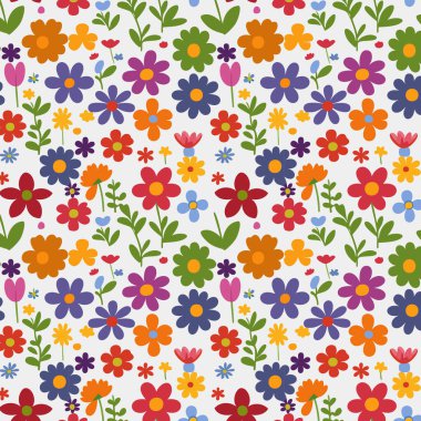 Desen sanat tasarımı. Yapraklı çiçek desenli çiçek buketleri çiçek kompozisyonları. Çiçek deseni