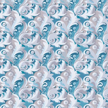 Desen sanat tasarımı. Yapraklı çiçek desenli çiçek buketleri çiçek kompozisyonları. Çiçek deseni