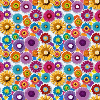 Desen sanat tasarımı. Yapraklı çiçek desenli çiçek buketleri çiçek kompozisyonları. Çiçek deseni