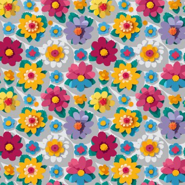 Kumaş, tişört ve yastık kılıfı için çiçek desenli tasarım. Yapraklı çiçek deseni. Çiçek buketleri çiçek kompozisyonları. Çiçek deseni