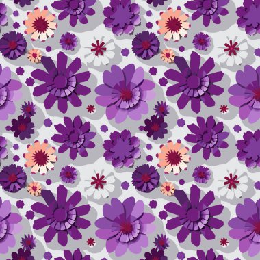 Kumaş, tişört ve yastık kılıfı için çiçek desenli tasarım. Yapraklı çiçek deseni. Çiçek buketleri çiçek kompozisyonları. Çiçek deseni