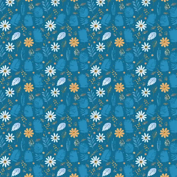 Pattern art design. Flower pattern with leaves floral bouquets flower compositions. Floral pattern