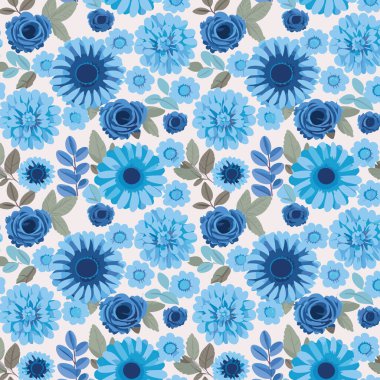 Kumaş, tişört ve yastık kılıfı için çiçek desenli tasarım. Yapraklı çiçek deseni. Çiçek buketleri çiçek kompozisyonları. Çiçek deseni