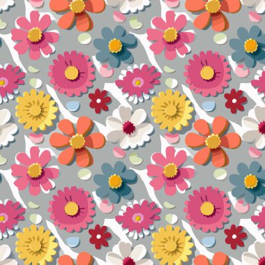 Kumaş, tişört ve yastık kılıfı için çiçek desenli tasarım. Yapraklı çiçek deseni. Çiçek buketleri çiçek kompozisyonları. Çiçek deseni