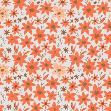 Kumaş, tişört ve yastık kılıfı için çiçek desenli tasarım. Yapraklı çiçek deseni. Çiçek buketleri çiçek kompozisyonları. Çiçek deseni