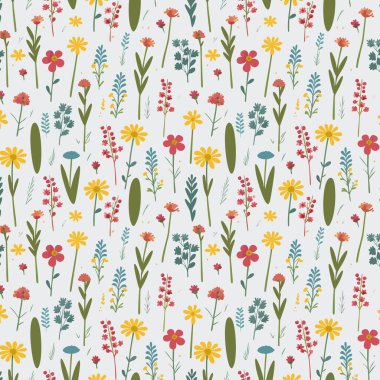 Kumaş, tişört ve yastık kılıfı için çiçek desenli tasarım. Yapraklı çiçek deseni. Çiçek buketleri çiçek kompozisyonları. Çiçek deseni