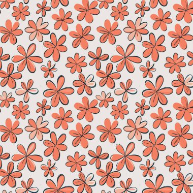 Desen sanat tasarımı. Yapraklı çiçek deseni. Çiçek buketleri. Çiçek kompozisyonları. Çiçek deseni