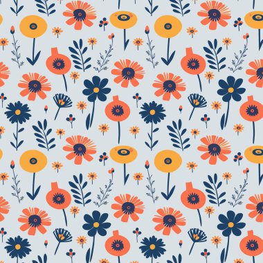 Desen sanat tasarımı. Yapraklı çiçek deseni. Çiçek buketleri. Çiçek kompozisyonları. Çiçek deseni