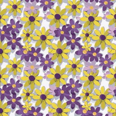 Desen sanat tasarımı. Yapraklı çiçek deseni. Çiçek buketleri. Çiçek kompozisyonları. Çiçek deseni