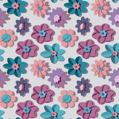 Desen sanat tasarımı. Yapraklı çiçek deseni. Çiçek buketleri. Çiçek kompozisyonları. Çiçek deseni