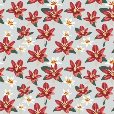 Yapraklı çiçek deseni. Çiçek buketleri çiçek kompozisyonları. Çiçek deseni