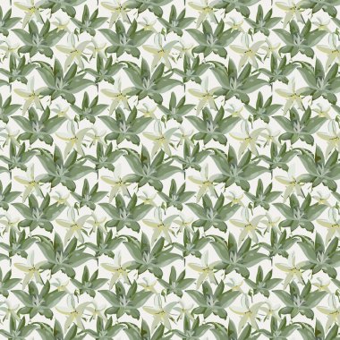 Yapraklı çiçek deseni. Çiçek buketleri çiçek kompozisyonları. Çiçek deseni