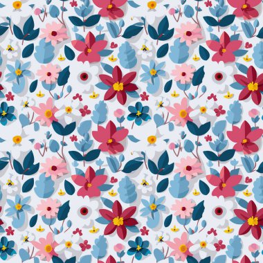 Yapraklı çiçek desenleri çiçek desenleri çiçek desenleri