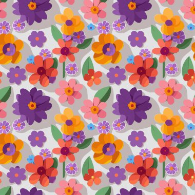 Yapraklı çiçek deseni. Çiçek buketleri çiçek kompozisyonları. Çiçek deseni