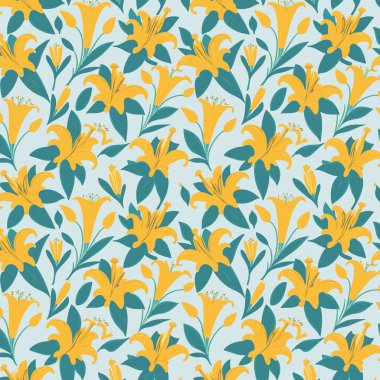 Yapraklı çiçek deseni. Çiçek buketleri çiçek kompozisyonları. Çiçek deseni