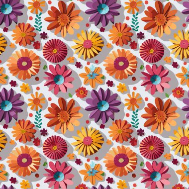 Yapraklı çiçek deseni. Çiçek buketleri çiçek kompozisyonları. Çiçek deseni