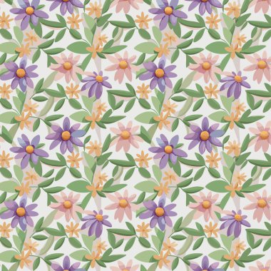 Yapraklı çiçek desenleri çiçek desenleri çiçek desenleri