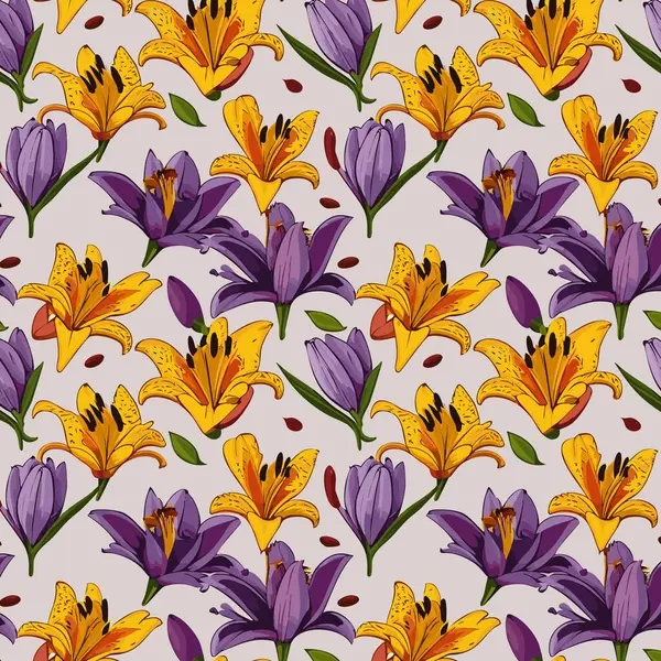 Yapraklı çiçek deseni. Çiçek buketleri çiçek kompozisyonları. Çiçek deseni