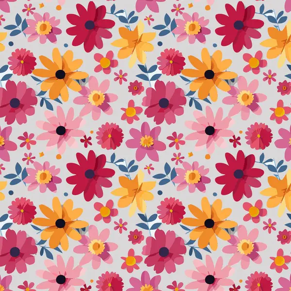 Yapraklı çiçek deseni. Çiçek buketleri çiçek kompozisyonları. Çiçek deseni