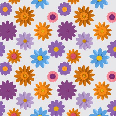 Yapraklı çiçek deseni. Çiçek buketleri çiçek kompozisyonları. Çiçek deseni