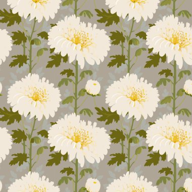 Yapraklı çiçek deseni. Çiçek buketleri çiçek kompozisyonları. Çiçek deseni