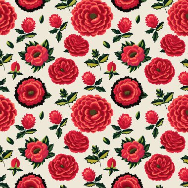 Desen sanat tasarımı. Yapraklı çiçek deseni. Çiçek buketleri. Çiçek kompozisyonları. Çiçek deseni