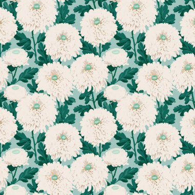 Yapraklı çiçek deseni. Çiçek buketleri çiçek kompozisyonları. Çiçek deseni