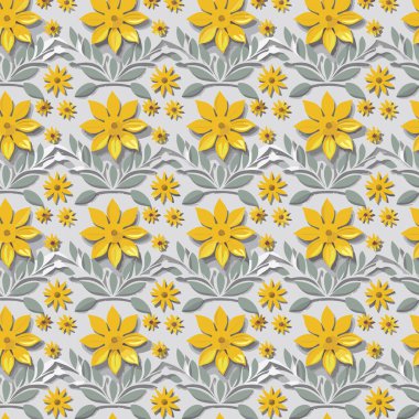 Yapraklı çiçek deseni. Çiçek buketleri çiçek kompozisyonları. Çiçek deseni