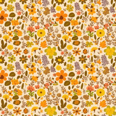 Desen sanat tasarımı. Yapraklı çiçek deseni. Çiçek buketleri. Çiçek kompozisyonları. Çiçek deseni