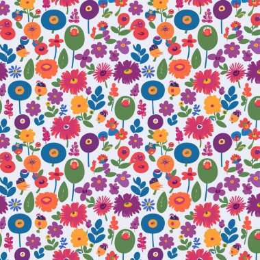 Desen sanat tasarımı. Yapraklı çiçek deseni. Çiçek buketleri. Çiçek kompozisyonları. Çiçek deseni