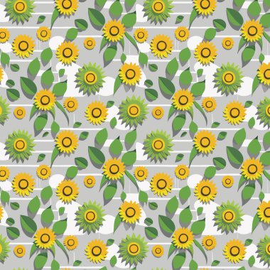 Yapraklı çiçek deseni. Çiçek buketleri çiçek kompozisyonları. Çiçek deseni