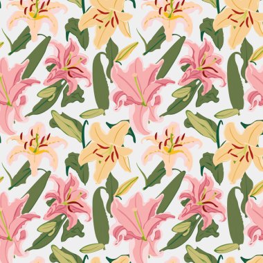 Yapraklı çiçek deseni. Çiçek buketleri çiçek kompozisyonları. Çiçek deseni