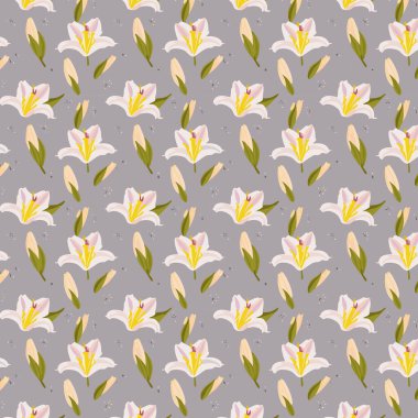 Yapraklı çiçek deseni. Çiçek buketleri çiçek kompozisyonları. Çiçek deseni