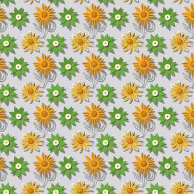 Yapraklı çiçek deseni. Çiçek buketleri çiçek kompozisyonları. Çiçek deseni