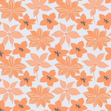 Desen sanat tasarımı. Yapraklı çiçek deseni. Çiçek buketleri. Çiçek kompozisyonları. Çiçek deseni