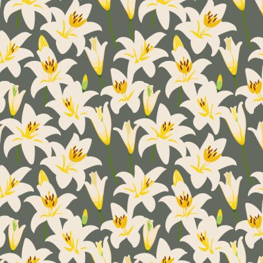 Yapraklı çiçek deseni. Çiçek buketleri çiçek kompozisyonları. Çiçek deseni