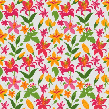 Yapraklı çiçek deseni. Çiçek buketleri çiçek kompozisyonları. Çiçek deseni